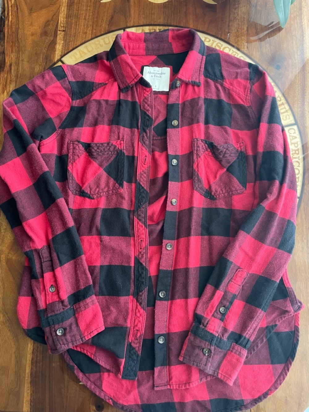 Abercrombie & Fitch Buffalo Plaid Flannel